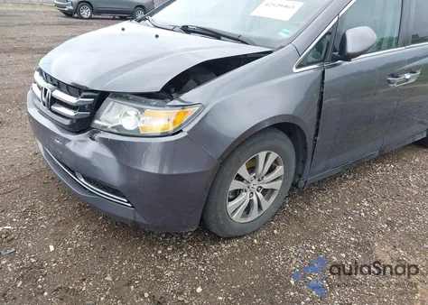 2016 Honda Odyssey Ex-L from USA, damaged, VIN 5FNRL5H64GB028660